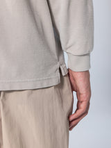 Long Sleeve Velour T-Shirt - Tidal Foam-UNFEIGNED-Over the Rainbow