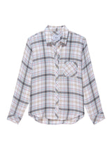 Brady Plaid Shirt - Sky Haze-Rails-Over the Rainbow
