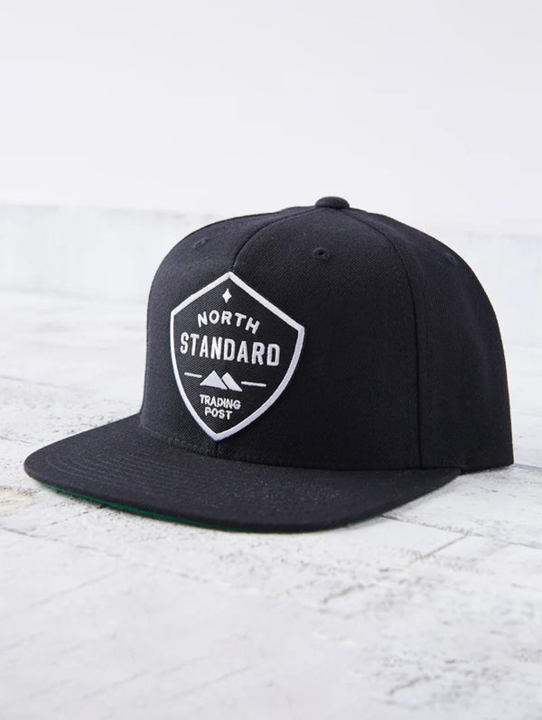 NSTP Shield Hat - Black-North Standard Trading Post-Over the Rainbow