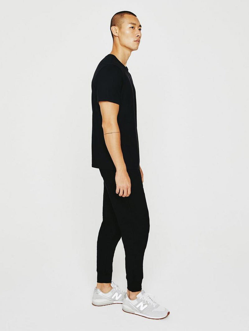 Bryce Crew Neck Tee - True Black-AG Jeans-Over the Rainbow