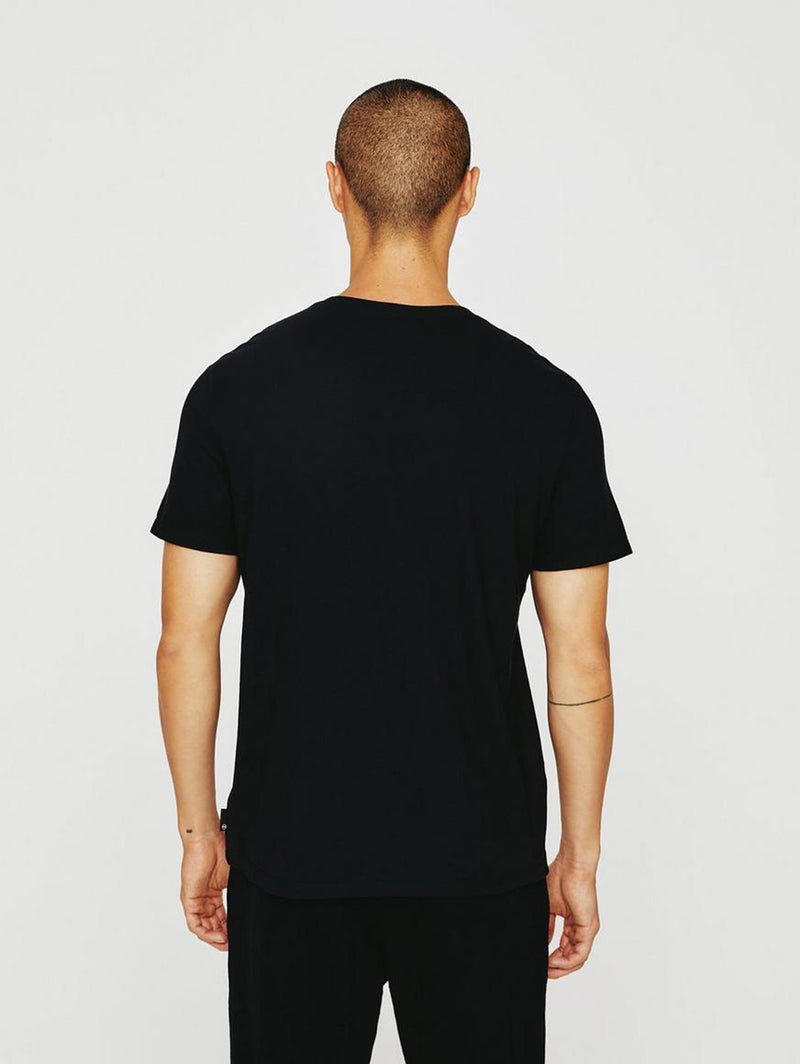 Bryce Crew Neck Tee - True Black-AG Jeans-Over the Rainbow
