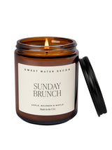 Amber Jar Soy Candle - Sunday Brunch-SWEET WATER DECOR-Over the Rainbow