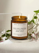 Amber Soy Candle - Wildflowers-SWEET WATER DECOR-Over the Rainbow