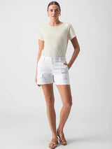 Rebel Short - White-Sanctuary-Over the Rainbow