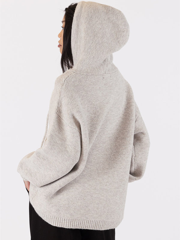 Charli Hooded Sweater - Oat-LYLA+LUXE-Over the Rainbow