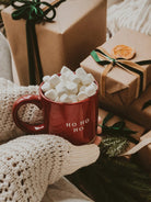 Stoneware Coffee Mug - Ho Ho Ho-SWEET WATER DECOR-Over the Rainbow