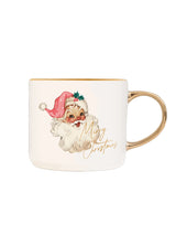 Vintage Santa Coffee Mug - 17oz.-SWEET WATER DECOR-Over the Rainbow