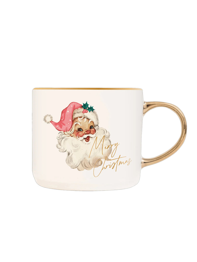 Vintage Santa Coffee Mug - 17oz.-SWEET WATER DECOR-Over the Rainbow