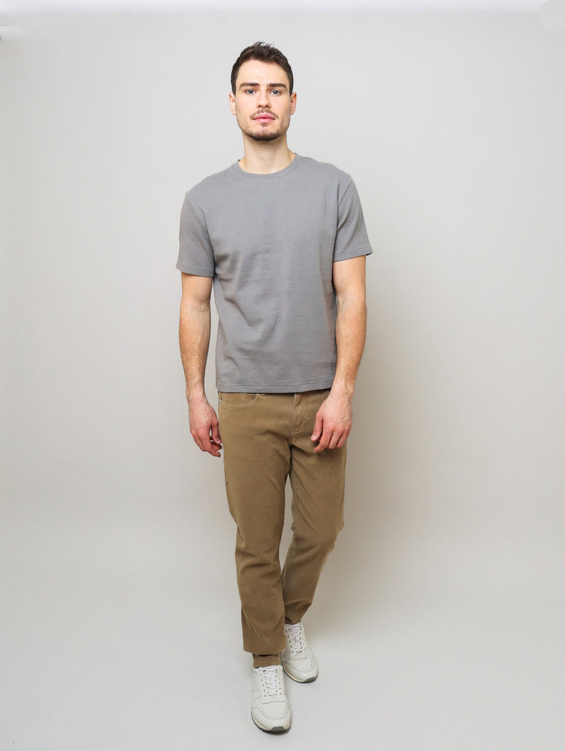 Duo Fold Tee - Storm Grey