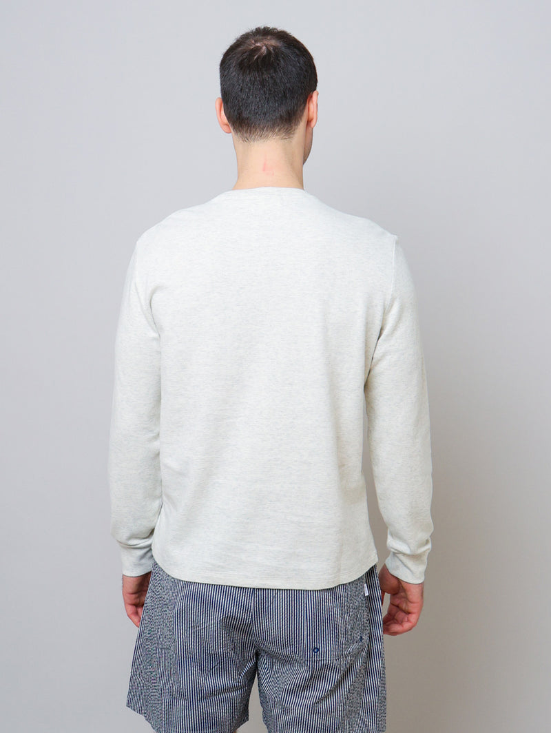 Duofold Long Sleeve Crew Top - Oatmeal Heather