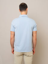 Old Wash Polo - Blue Ice
