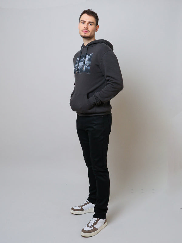 Pearl Jam Hoodie - Faded Black
