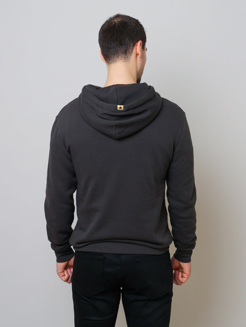 Pearl Jam Hoodie - Faded Black