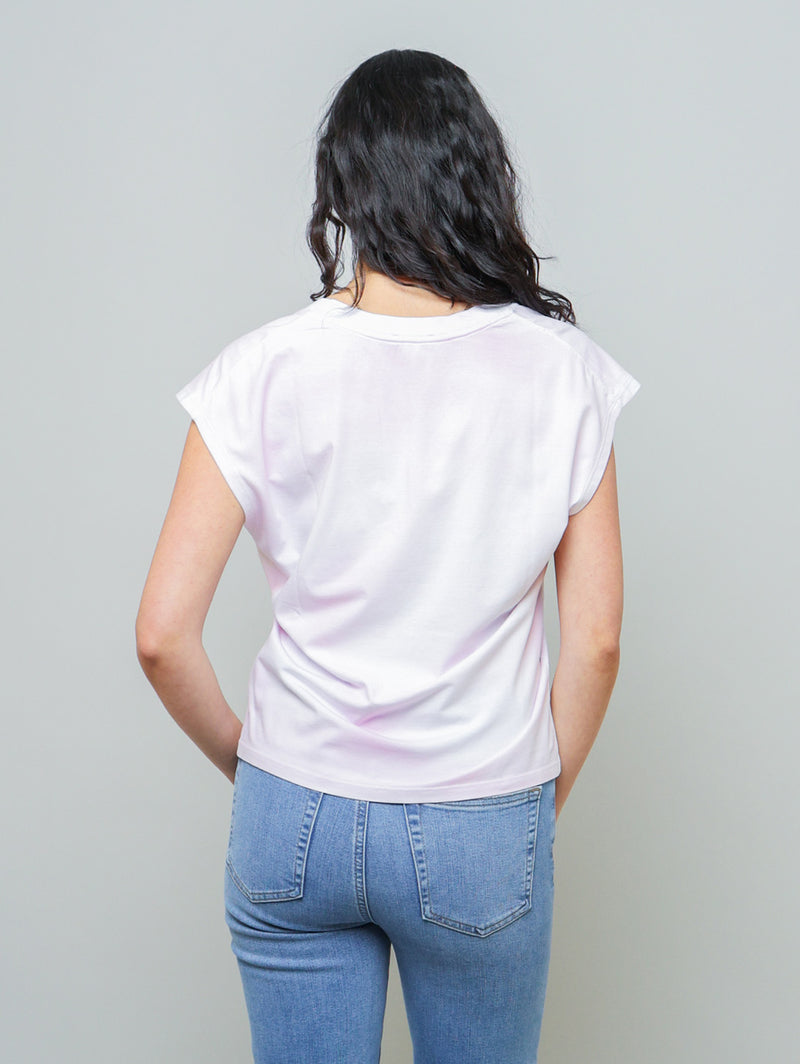 Sublime Reactive Dolman V-Neck Tee - Tearose