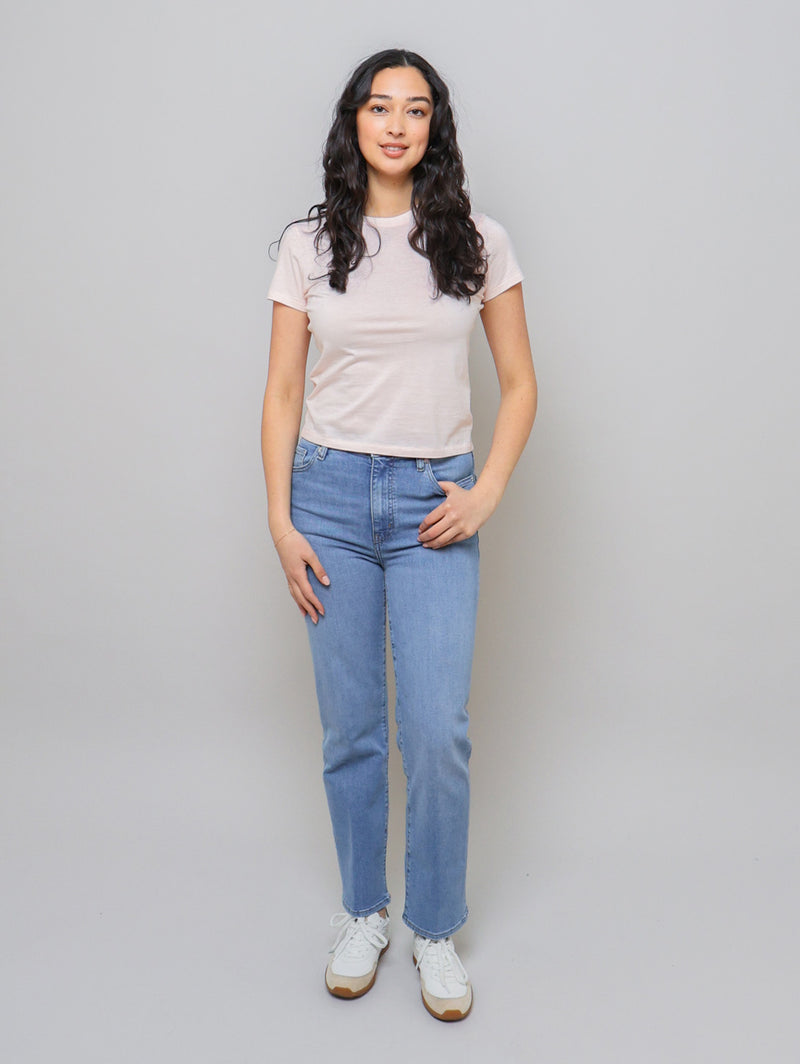 The Baby Tee - Light Pink