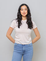 The Baby Tee - Light Pink