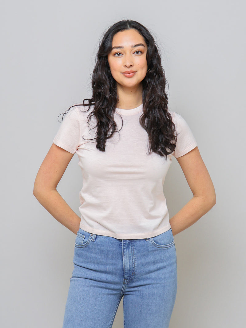 The Baby Tee - Light Pink