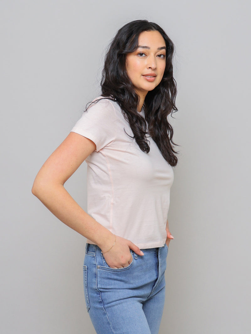 The Baby Tee - Light Pink