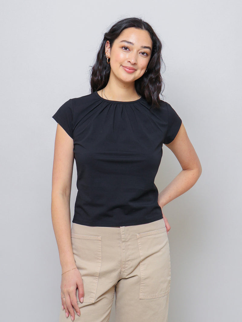 The Gathered Tee - Black