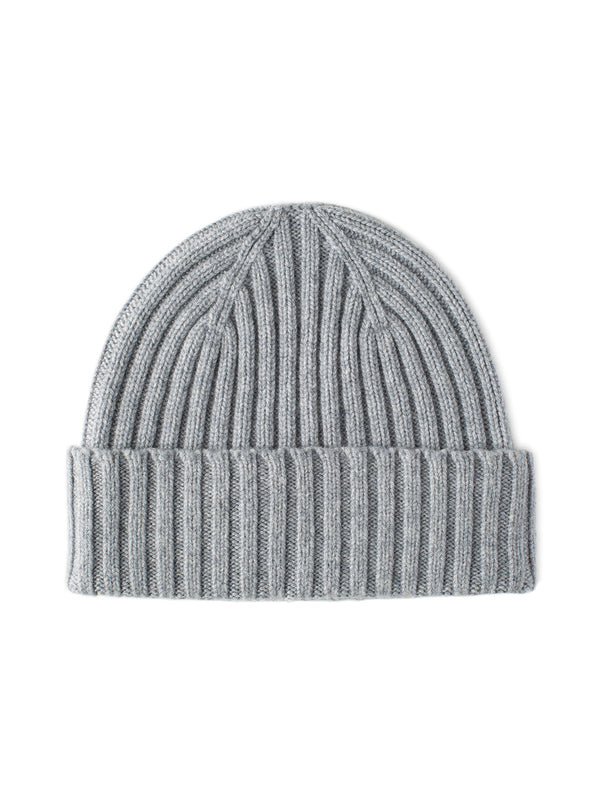 Cairn Cashmere Beanie - Felt Grey-MACKIE-Over the Rainbow