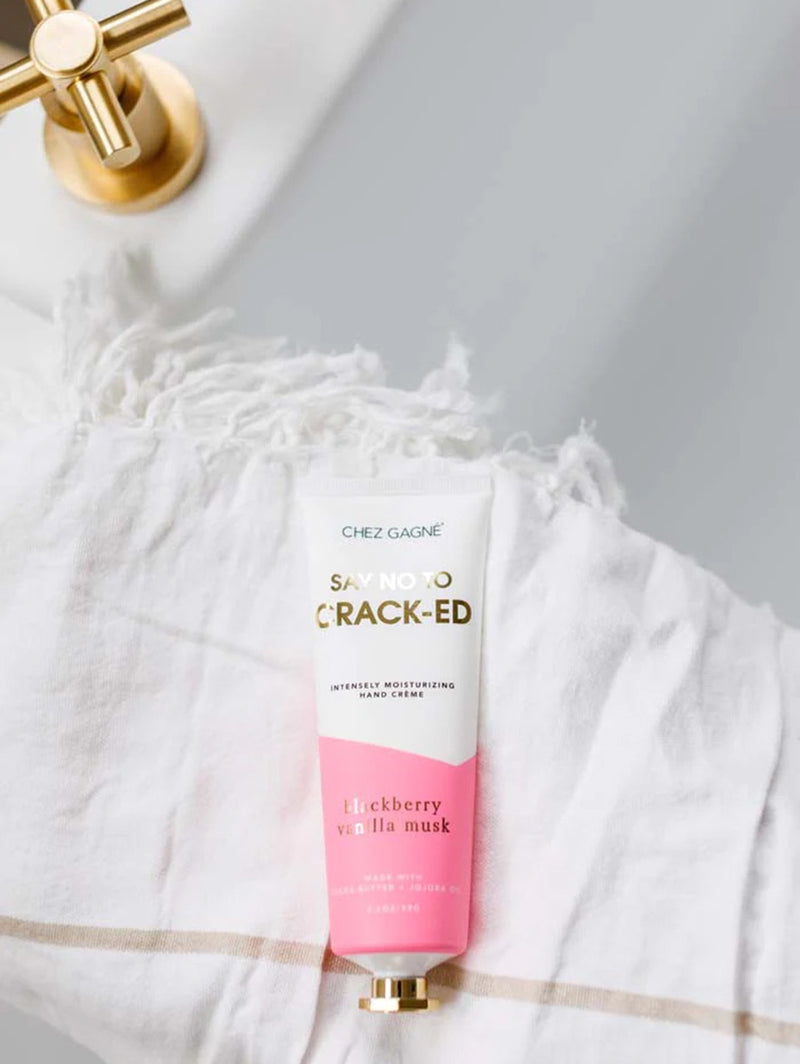 Say No To Crack-ed Hands - Hand Crème-CHEZ GAGNE LETTERPRESS-Over the Rainbow
