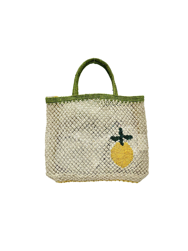 Ciao Bella Tote - Natural Fern Lemon-THE JACKSONS-Over the Rainbow