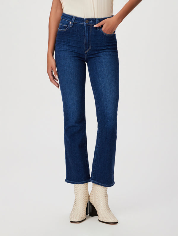 Claudine Ankle Bootcut Jean - Timeless-Paige-Over the Rainbow