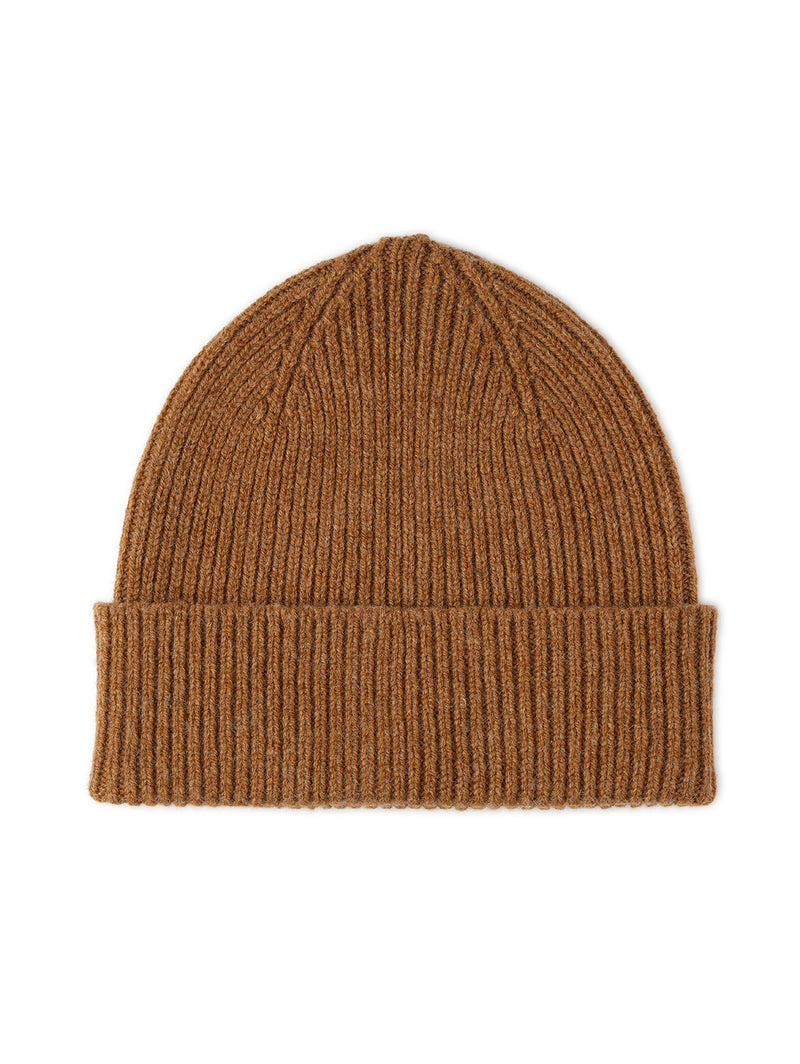 Clyde Lambswool Beanie - Driftwood-MACKIE-Over the Rainbow