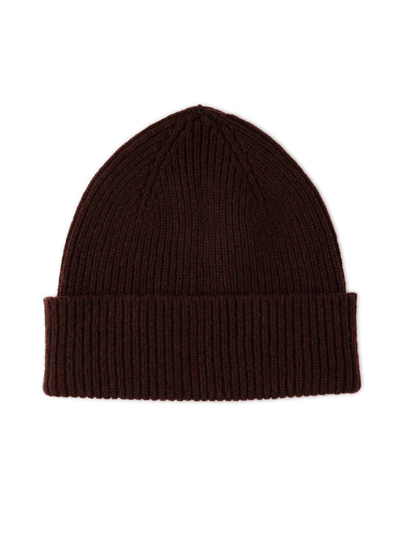 Clyde Lambswool Beanie - Mustang-MACKIE-Over the Rainbow
