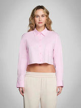 Simply Cropped Shirt - Rose Petal-PURE & SIMPLE-Over the Rainbow