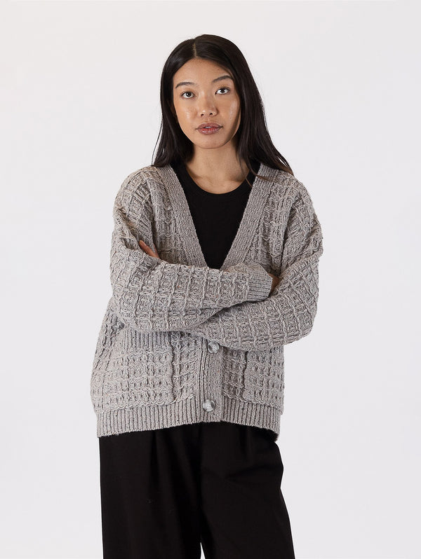 Diane Cardigan - Light Grey-LYLA+LUXE-Over the Rainbow