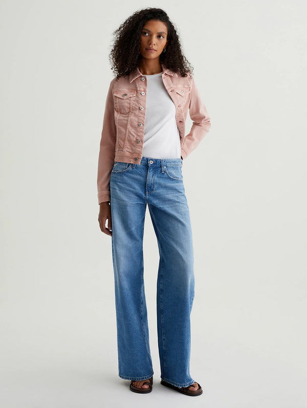 Adria Low Rise Wide Jean - Flashback