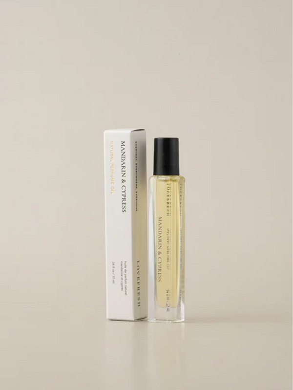 All Natural Perfume Oil - Mandarin Cypress