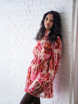 Dali Mini Dress - Multi-HEMANT&NANDITA-Over the Rainbow