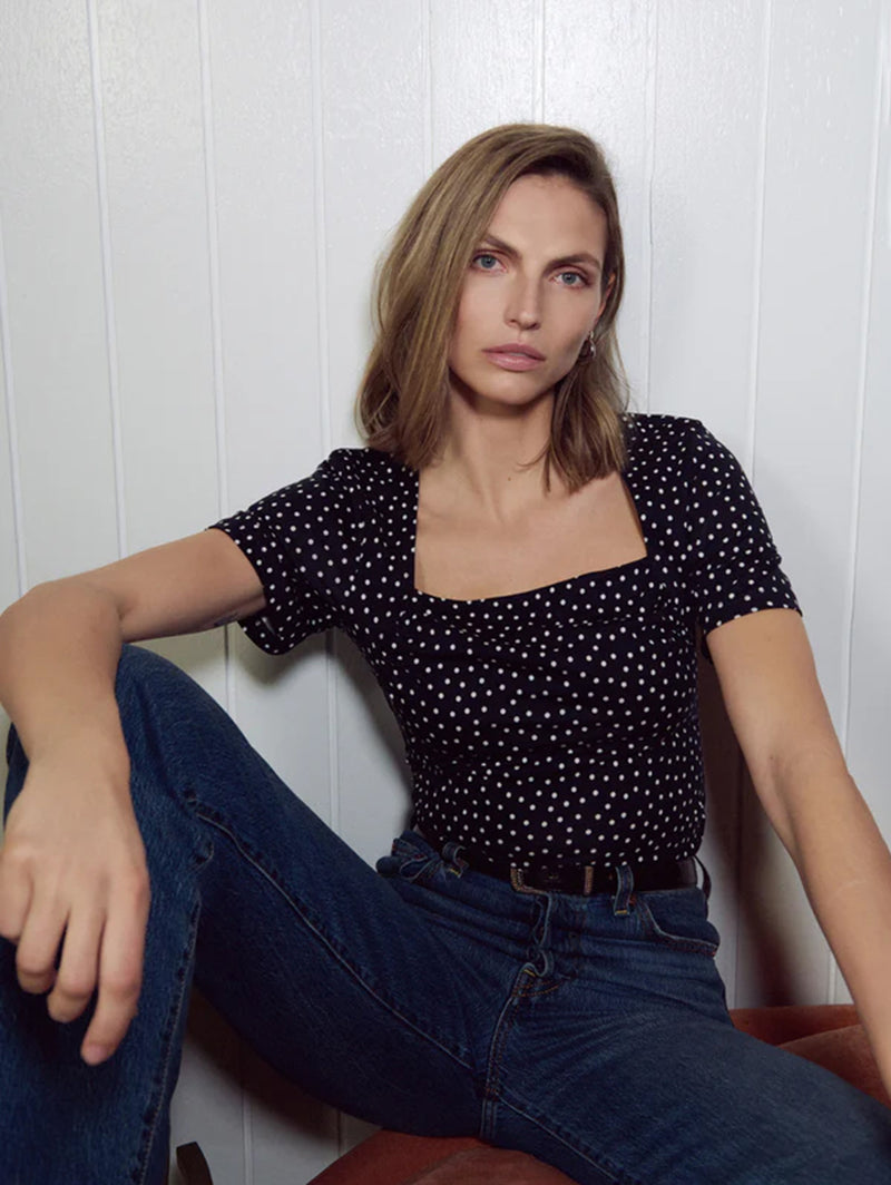 Elise Tee - Cabana Polka Dot