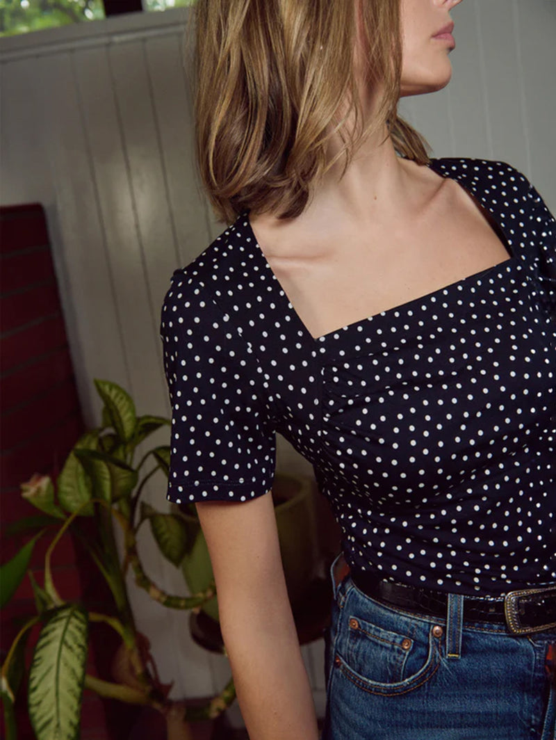 Elise Tee - Cabana Polka Dot