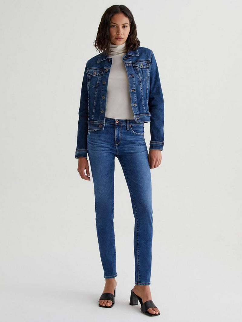 Prima Mid Rise Cigarette Jean - Brighton-AG Jeans-Over the Rainbow