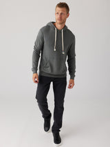 Essential Waves Pullover Hoodie - Storm-SOL ANGELES-Over the Rainbow