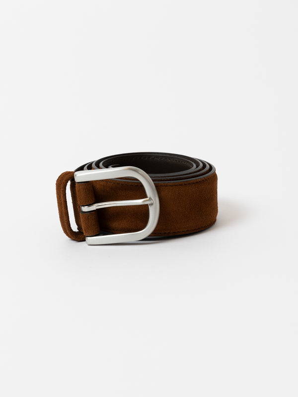 Suede Belt - Luggage-Anderson's-Over the Rainbow