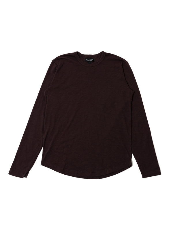 Kai Long Sleeve Crew Tee - Concord-Velvet-Over the Rainbow