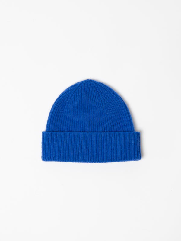 Classic Angora Beanie - Royal Azure-LE BONNET-Over the Rainbow
