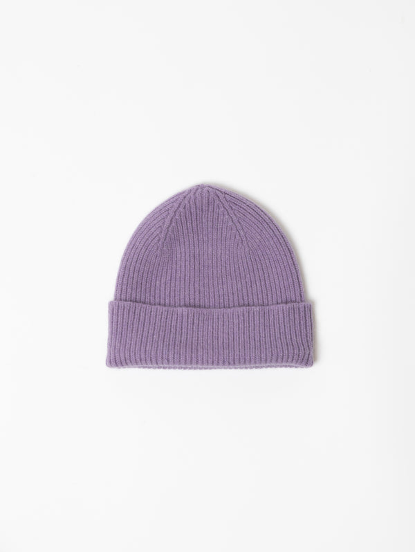Classic Angora Beanie - Lavender-LE BONNET-Over the Rainbow