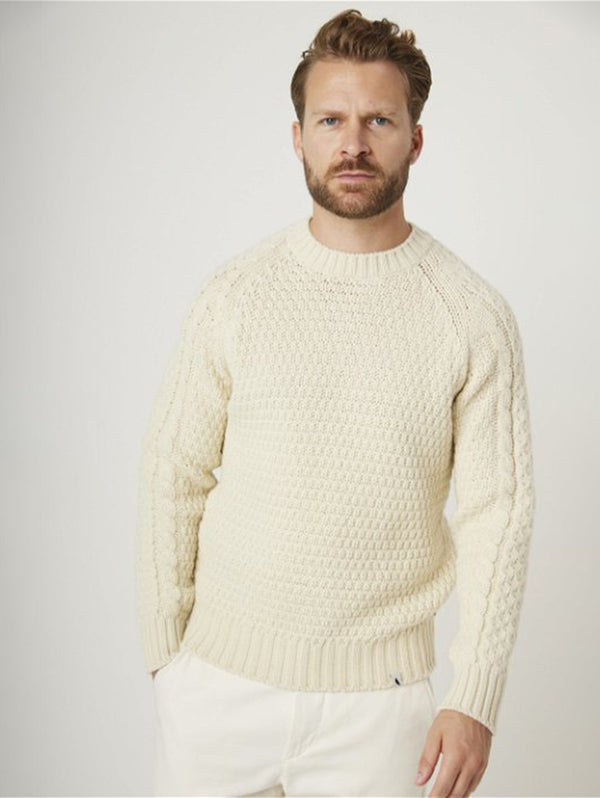 Winston Sweater - Ecru-PEREGRINE-Over the Rainbow