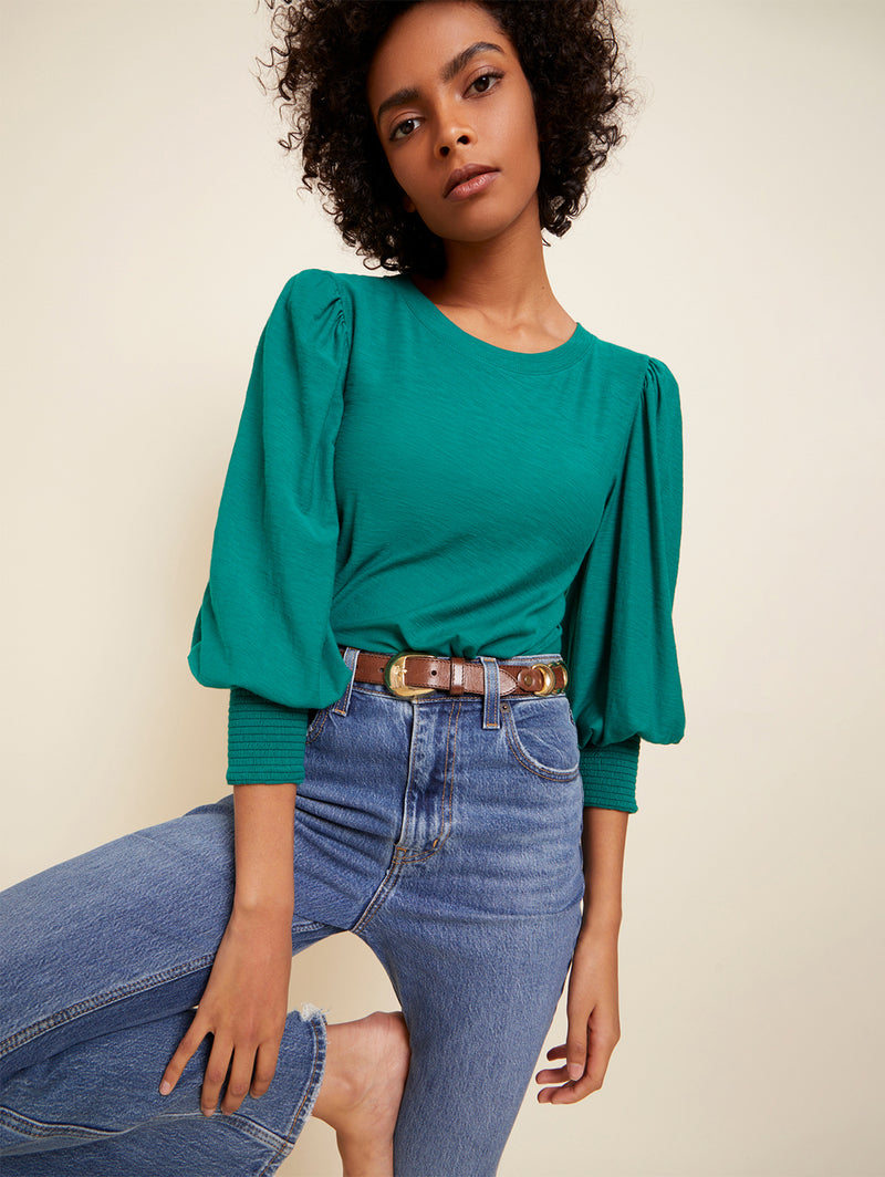 Loren Top - Emerald-NATION-Over the Rainbow