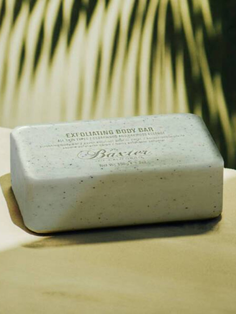 Exfoliating Body Bar - Cedarwood & Oakmoss-BAXTER OF CALIFORNIA-Over the Rainbow