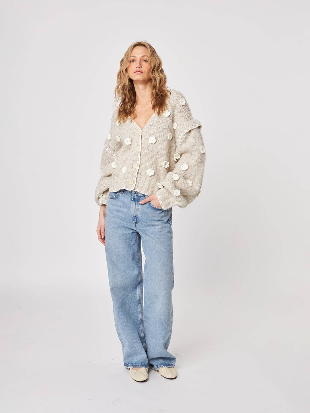 JOHN & JENN | Marco Floral Cardigan - Tundra Flowers | Over