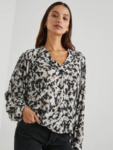 Fable Top - Blurred Cheetah-Rails-Over the Rainbow