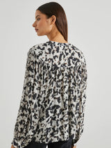 Fable Top - Blurred Cheetah-Rails-Over the Rainbow