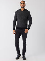 Brushed Boucle Top - Black-SOL ANGELES-Over the Rainbow