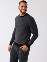Brushed Boucle Top - Black-SOL ANGELES-Over the Rainbow